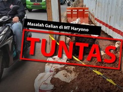 detikcom Do Your Magic: Before-After Galian MT Haryono Dirapikan