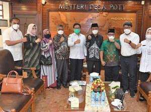 Bertemu Gubernur Sulteng, Mendes PDTT Bahas Pengembangan Smart Village