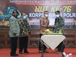Bupati Kebumen Gelar HUT Brimob Ke-76 di Pendopo Rumah Dinas