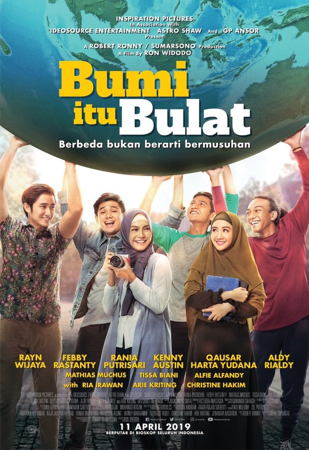 Poster film Bumi Itu Bulat yang tayang tahun 2019/Foto: imdb.com