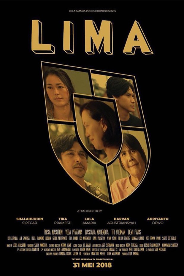 Poster film Lima yang tayang pada tahun 2018/Foto: imdb.com