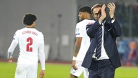 Dengan kemenangan ini, Inggris tampil sebagai juara Grup I Kualifikasi Piala Dunia 2022 usai mengoleksi 26 poin dari 10 pertandingan. Tim besutan Gareth Southgate itu sekaligus memastikan diri berlaga di Qatar pada tahun depan. AP Photo/Antonio Calanni.