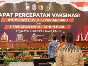 Khofifah Imbau Kepala Daerah Antisipasi Lonjakan COVID-19 Jelang Nataru Khofifah Imbau Kepala Daerah Antisipasi Lonjakan COVID-19 Jelang Nataru