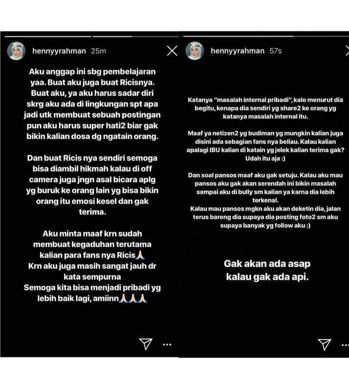 Henny Rahman vs Ria Ricis