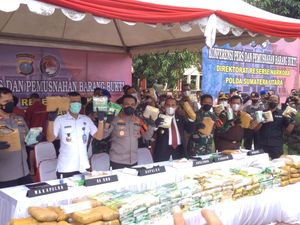Usai Kena Sindir Golkar, Gubsu Ikut Pamer Hasil Tangkapan Narkoba di Poldasu