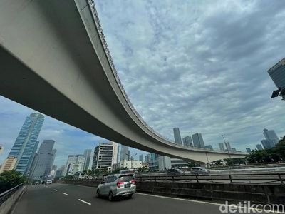 Cerah Berawan Langit Ibu Kota