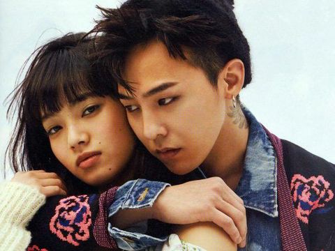 Nana Komatsu dan G-Dragon untuk majalah NYLON