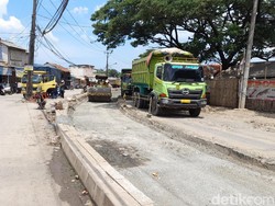 detikcom Do Your Magic: Perbaikan Jl Perancis Pakai Rp 4,8 M, Desember Rampung