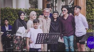 Bahagia Sule Rayakan Ultah ke-45 dan Anniversary Pernikahan, Ada Rhoma Irama