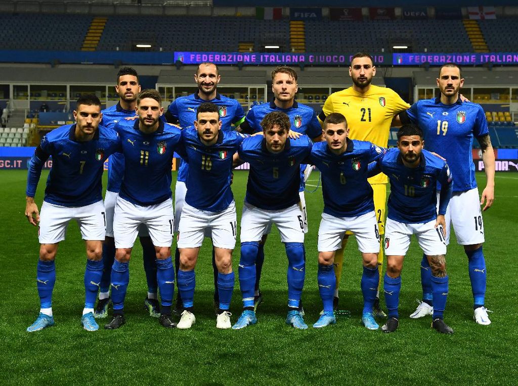 Ironi Italia di Kualifikasi Piala Dunia 2022