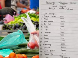Beri Tips Hemat Belanja Rp 50.000 Seminggu, Pria Ini Dinyinyirin Emak-emak