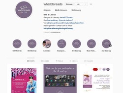 Sosok Pendiri What BTS Reads, Bookstagrammer yang Doyan Baca Buku
