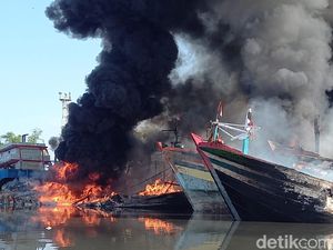 Belasan Kapal di Pelabuhan Terbakar, Ini Evaluasi Pemkot Tegal