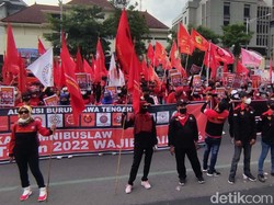 Tolak UU Cipta Kerja-Aturan Potong Gaji, Buruh Mau Mogok Nasional