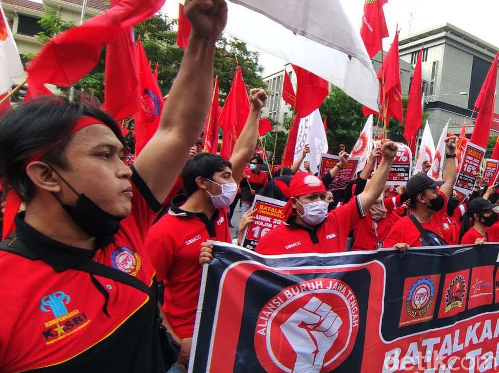 Buruh Ancam Mogok Nasional 6-8 Desember Tolak UMP 1,09 Persen: Jangan Berdalih Pandemi