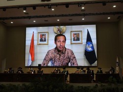 Di PKKMB Untidar, Nadiem Ingatkan Mahasiswa Program Kampus Merdeka