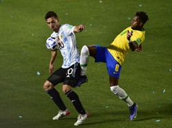 Brasil Lawan Argentina Berakhir Seri, Fred Sesali Hal Ini