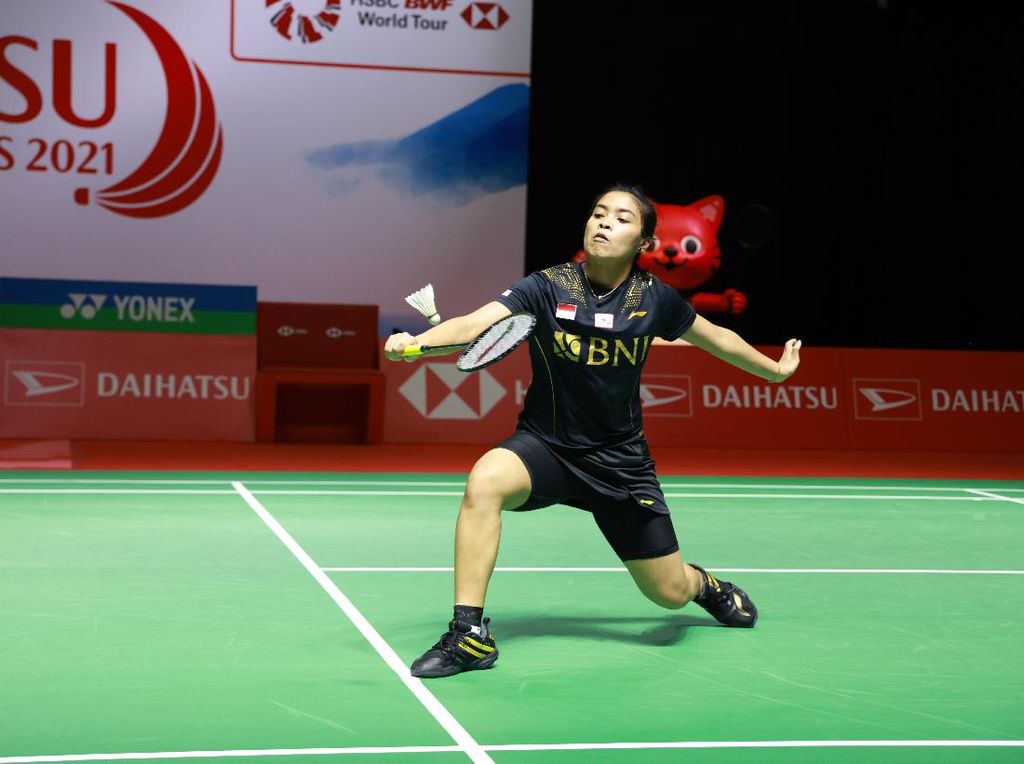 Indonesia Open 2021: Gregoria Mariska Maju ke Babak 16 Besar