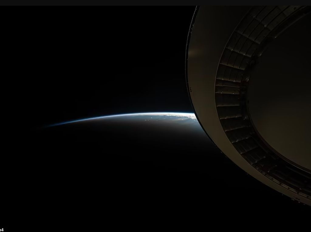 Mengagumkan! Pemandangan Bumi dari Kapsul SpaceX