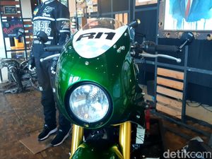 Usai Ngaspal di Sirkuit Mandalika, Motor Jokowi Kini Mejeng di GIIAS 2021