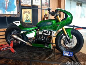 Motor yang Dipakai Jokowi saat Jajal Sirkuit Mandalika Mejeng di GIIAS 2021