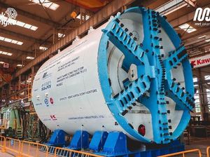 Ini Dia Bor Raksasa MRT yang Bakal Bikin Terowongan HI-Harmoni