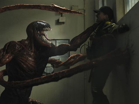Tom Hardy stars in Columbia Pictures' VENOM: LET THERE BE CARNAGE.