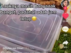 Warung Makan Mamanya Tak Laku, Wanita Ini Bagikan Makanan Gratis
