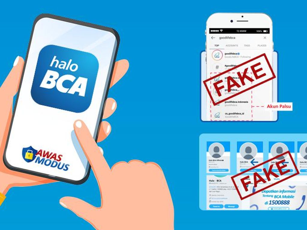 4 Tips Penting Biar Terhindar dari Tipu-tipu Akun Palsu BCA 4 Tips Penting Biar Terhindar dari Tipu-tipu Akun Palsu BCA