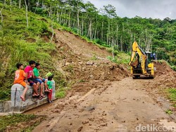 5 Hari Terputus Longsor, Jalan Kabupaten di Kulon Progo Sudah Bisa Dilewati