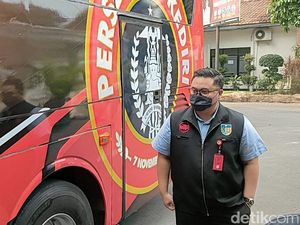 Persedikab Dapat Bus Baru dari Bupati Kediri