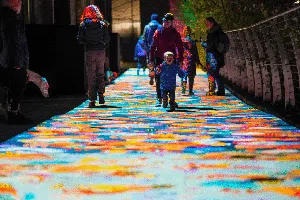 Indahnya Kelap-kelip Festival Cahaya di Durham Inggris Indahnya Kelap-kelip Festival Cahaya di Durham Inggris