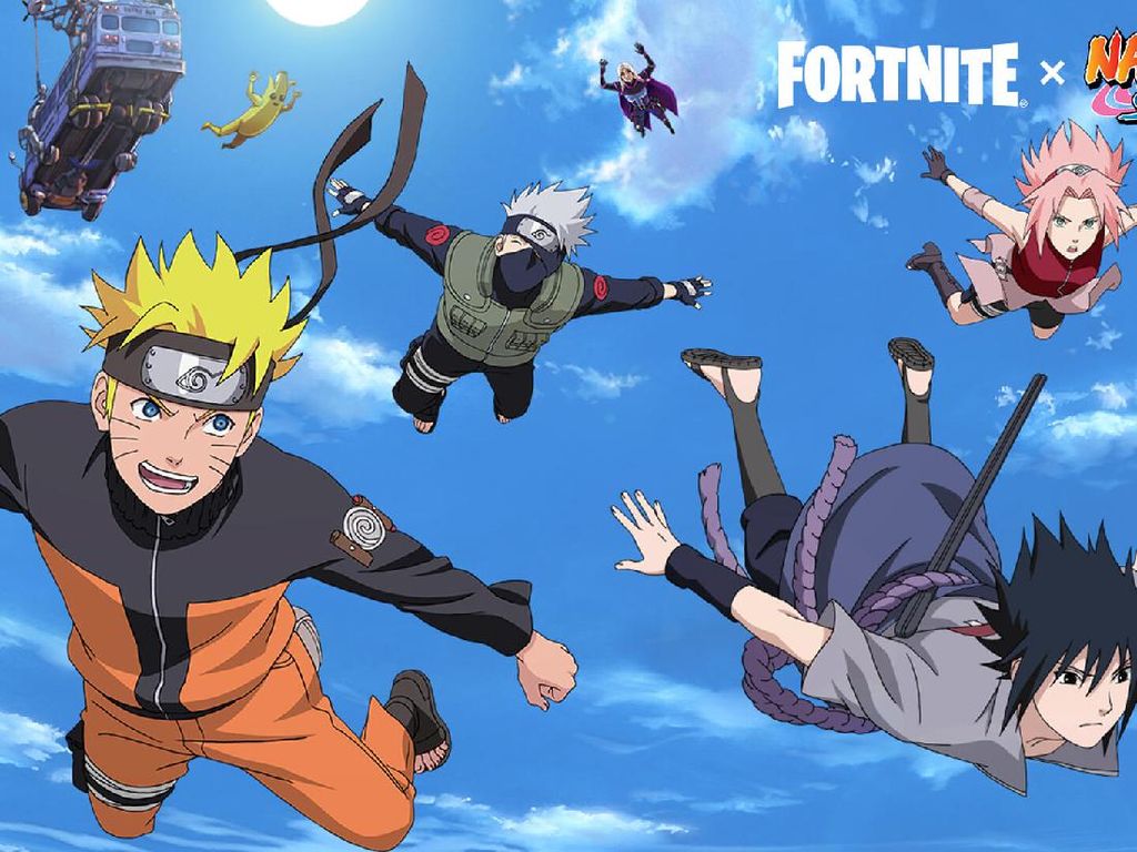 Fortnite X Naruto, Suguhkan Skin Keren dan Seluruh Karakter di Tim 7 Fortnite X Naruto, Suguhkan Skin Keren dan Seluruh Karakter di Tim 7