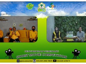 Golkar Jatim Umumkan Juara Kompetisi Film Pendek Piala Airlangga