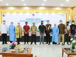 Sekjen Kemnaker Dukung Percepatan Vaksinasi Pekerja-Calon PMI