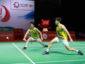 Indonesia Open 2021: Minions Kerja Keras Lewati Babak Pertama