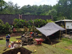 Mencari Bentuk Asli Candi Songgoriti Batu Setelah Dipugar Belanda
