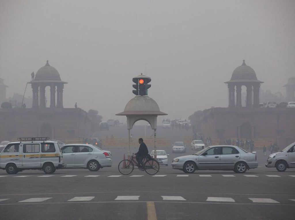Keluhan Warga India yang Kesulitan Bernapas Gegara Polusi Udara
