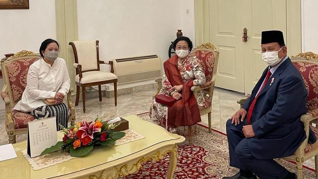 Potret Kilas Balik Deretan Pertemuan Mega, Prabowo dan Puan Potret Kilas Balik Deretan Pertemuan Mega, Prabowo dan Puan