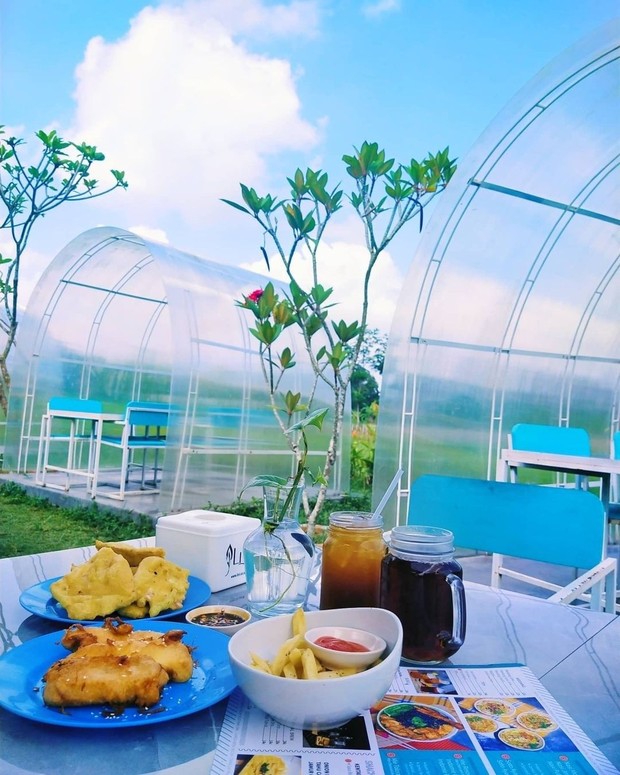 Tempat nongkrong bernama Resonansi yang sejuk di Jogja.