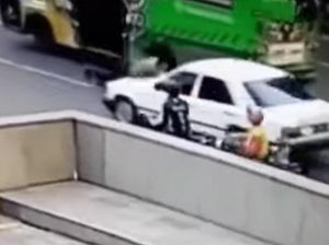 Kasus Satpam Ditabrak Pemobil Viral di Medan Ditarik ke Polrestabes