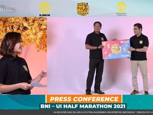 4.500 Pelari Siap Ramaikan Event Virtual BNI-UI Half Marathon 2021
