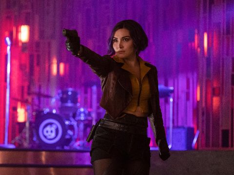 Cowboy Bebop COWBOY BEBOP (L to R) DANIELLA PINEDA as FAYE VALENTINE in COWBOY BEBOP Cr. GEOFFREY SHORT/NETFLIX 2021