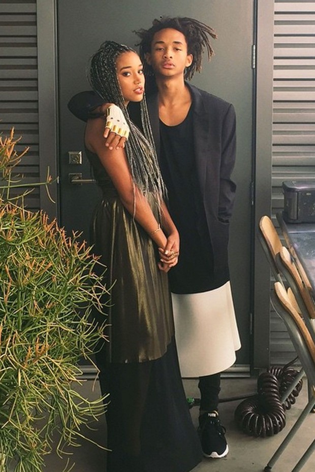 Foto: pinterest.com/ cosmopolitan.com Amandla Stenberg dan Jaden Smith saat prom/