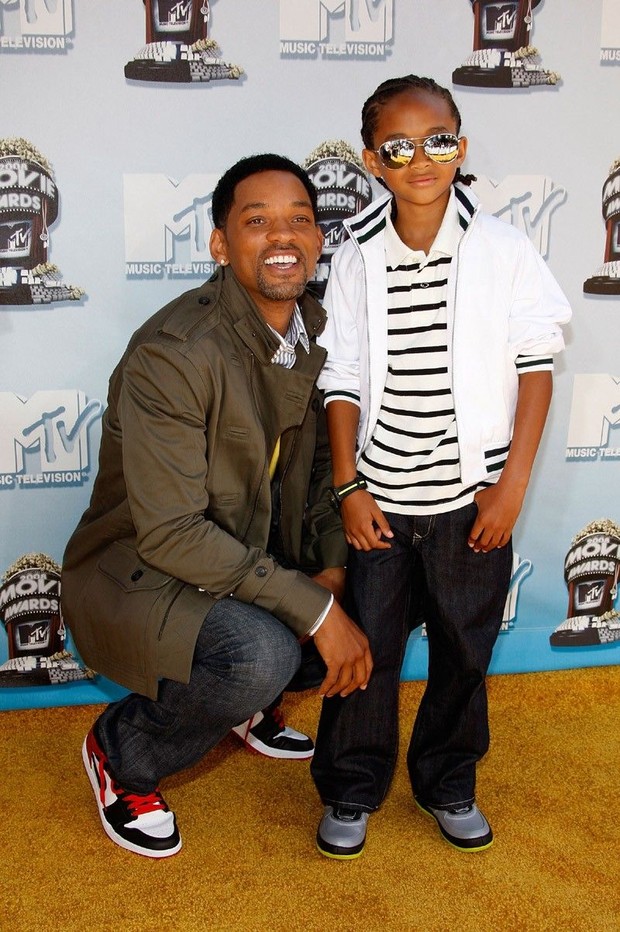 Foto: pinterest.com/Vogue Brasil Will Smith dan Jaden Smith di red carpet/