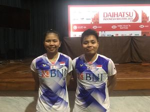 Greysia/Apriyani Akui Ganda Thailand Main Lebih Rapi Greysia/Apriyani Akui Ganda Thailand Main Lebih Rapi