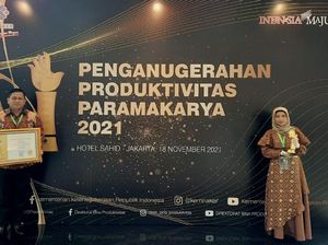 Gubernur Sumsel Raih Penghargaan Paramakarya 2021 dari Kemnaker