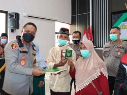 Kapolresta Ngunduh Mantu 25 Warga Banyuwangi