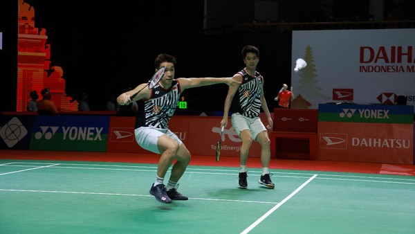 Daihatsu Indonesia Masters 2021

WS Playaers name : 
Marcus Fernaldi Gideon- Kevin Sanjaya Sukamuljo (INA ) [1]

Credit Photo : HUMAS PP PBSI

Location:
Hotel Westin Resort Nusa Dua Bali, Indonesia.


Order of Play Friday 19 November 2021
Result :
https://www.tournamentsoftware.com
or
https://bwfbadminton.com/