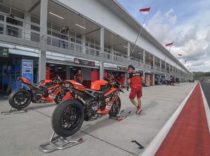 Lihat Lagi Persiapan Tim-Pebalap Jelang WSBK di Sirkuit Mandalika